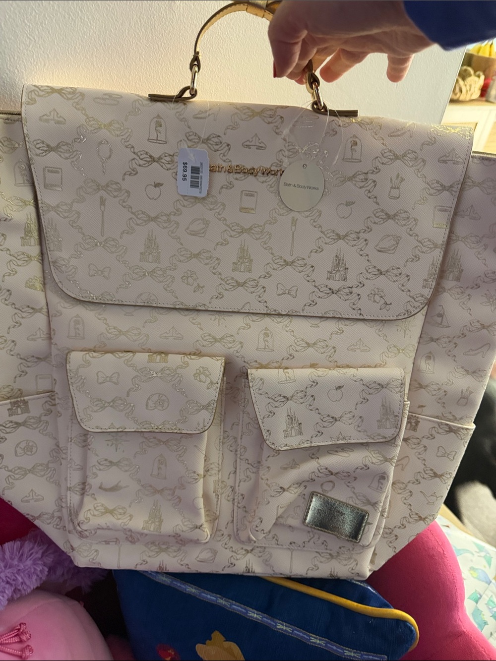 Bath and body Princess backpack.